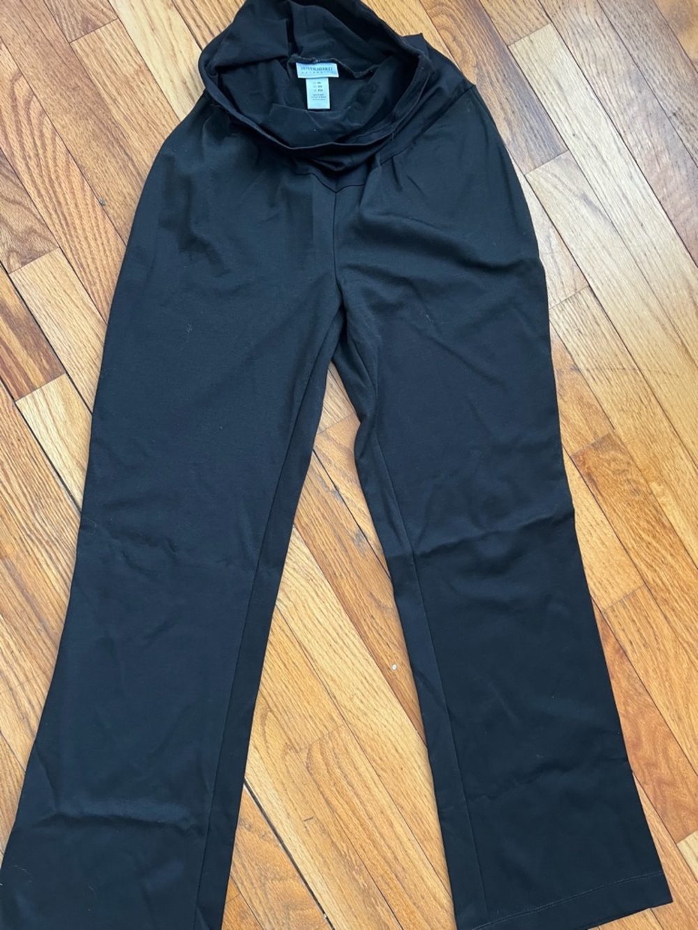 Oh baby motherhood maternity Black Wide Leg Maternity Pants